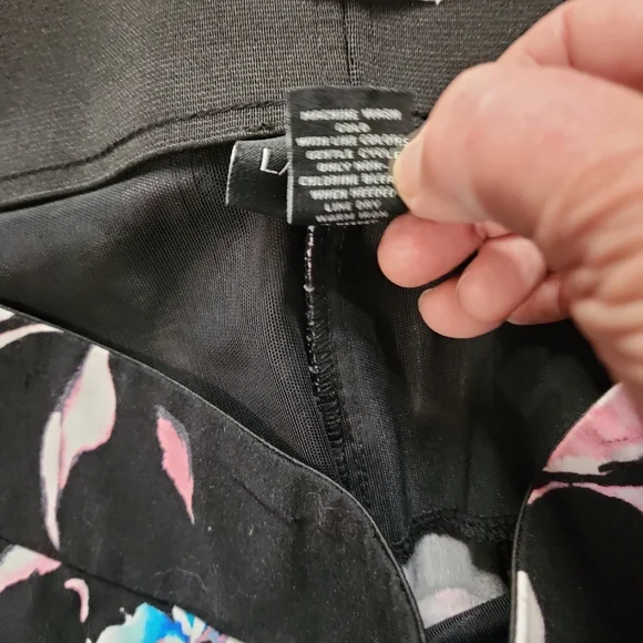 Nwot Lane bryant women's 18regular dress pant called The Allie floral print. - Picture 2 of 5